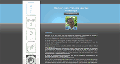 Desktop Screenshot of dr-jf-legreve.be